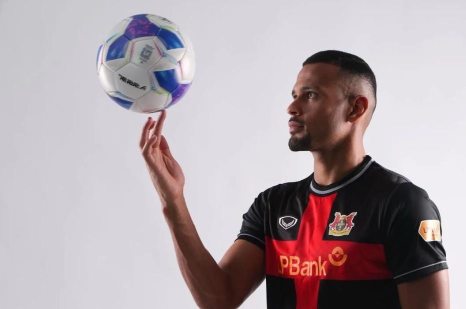 Daniel Dos Anjos rời Ninh Bình tới Becamex TP.HCM. Ảnh: Instagram nhân vật