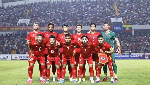 Đội tuyển Việt Nam đứng trước áp lực bảo vệ ngôi vương Đông Nam Á. (Ảnh: VFF)