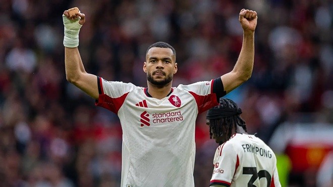  Gakpo đã để lại dấu ấn trong màu áo Liverpool. Ảnh: Imago.