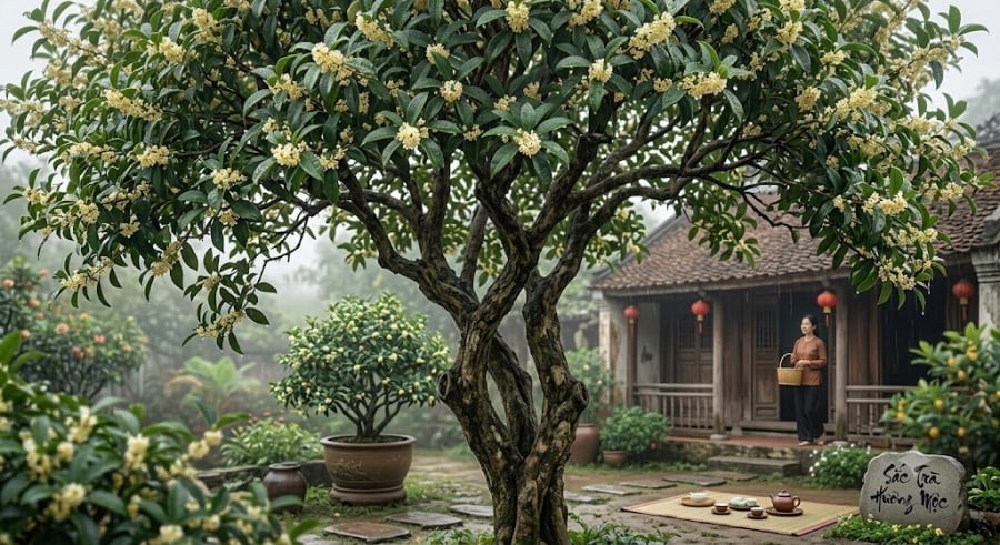 Khác với những loài cây gỗ lớn, mộc hương thu hút bởi mùi hương dịu nhẹ, nồng nàn lan tỏa khắp không gian mỗi khi hoa nở. 