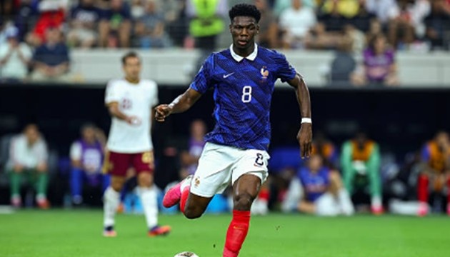 MU dồn toàn lực chiêu mộ Aurelien Tchouameni? (Ảnh: Getty Images)
