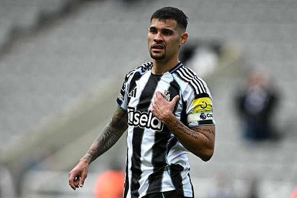 Arsenal quyết tâm chiêu mộ Bruno Guimaraes. Ảnh: Getty Images