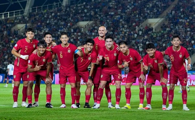 Thái Lan thắng đậm Lào dù không dùng đội hình mạnh nhất. Ảnh: Changsuek