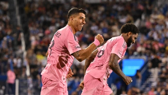 Suarez ghi bàn thắng duy nhất trận đấu. Ảnh: Getty.