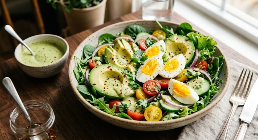 Bơ chứa chất béo không bão hòa đơn lành mạnh cùng lượng lớn vitamin E, C, K và kali.