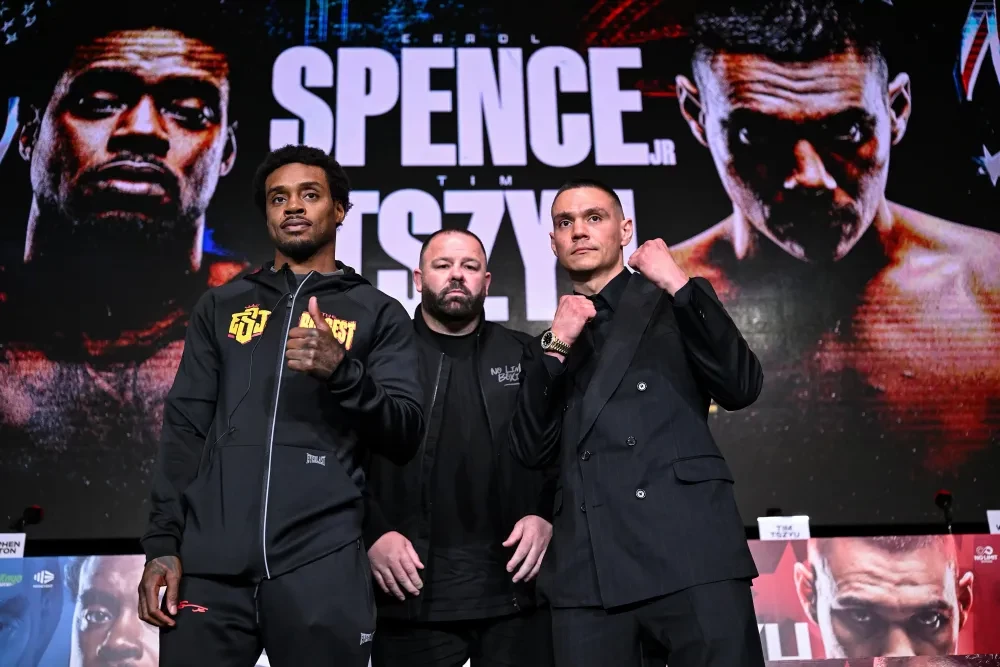 Errol Spence Jr và Tim Tszyu