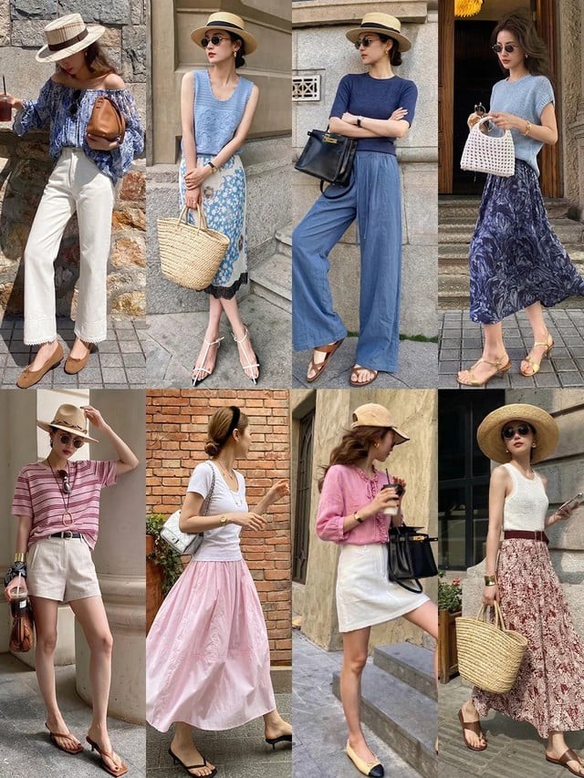 Màu sắc là yếu tố đầu tiên quyết định vẻ thanh lịch của một bộ trang phục.