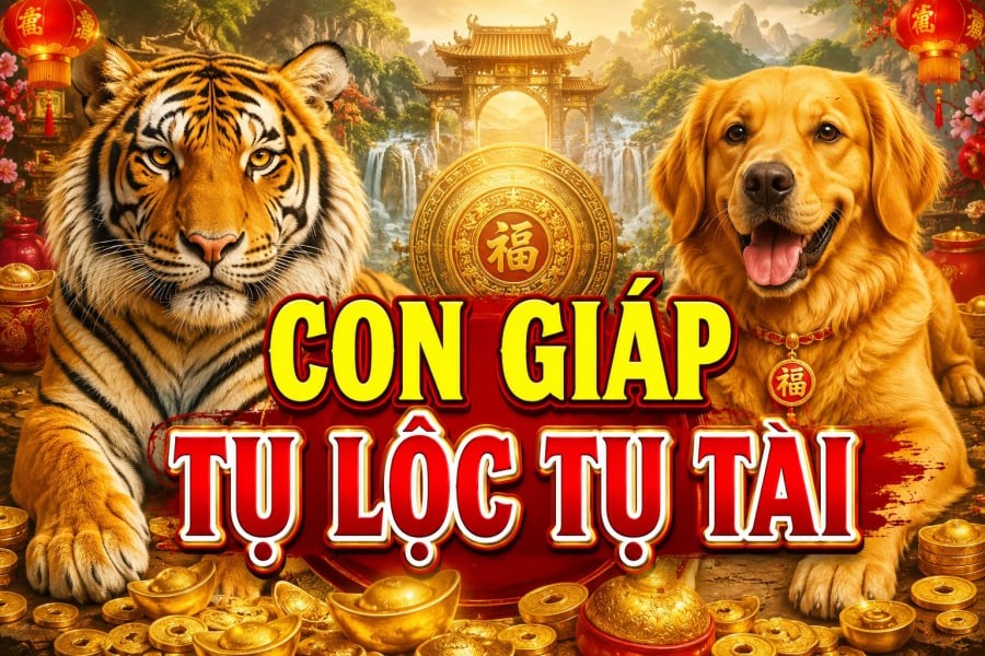 Tụ Lộc Tụ Tài 3 năm (2026, 2027, 2028): 3 con giáp Tiền vào thẳng cửa