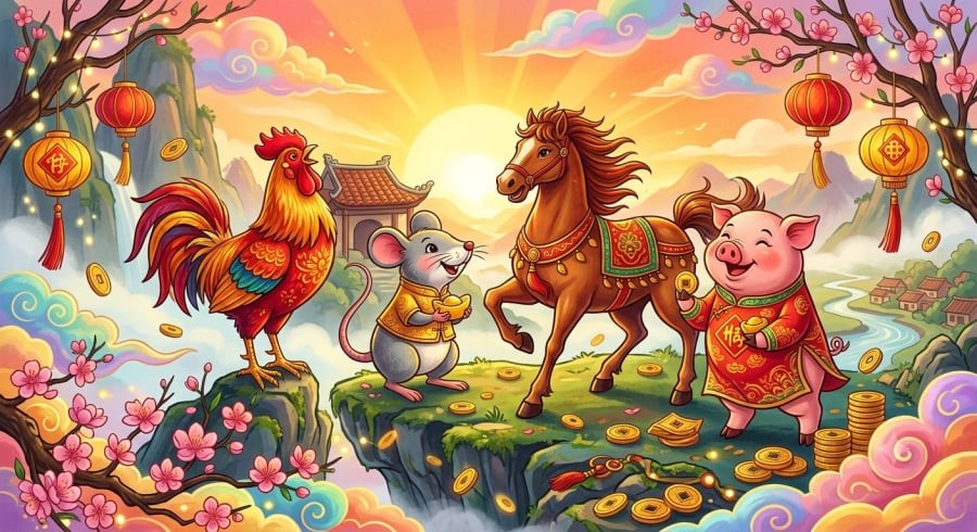 4 con giáp được dự báo liên tiếp đón tin vui về công việc và gia đình trong những ngày cuối tháng 7.