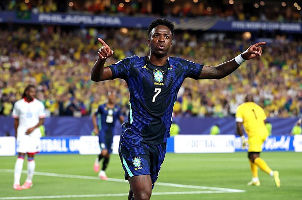Vinicius là mục tiêu trong mơ của Arsenal. Ảnh: Getty Images. 