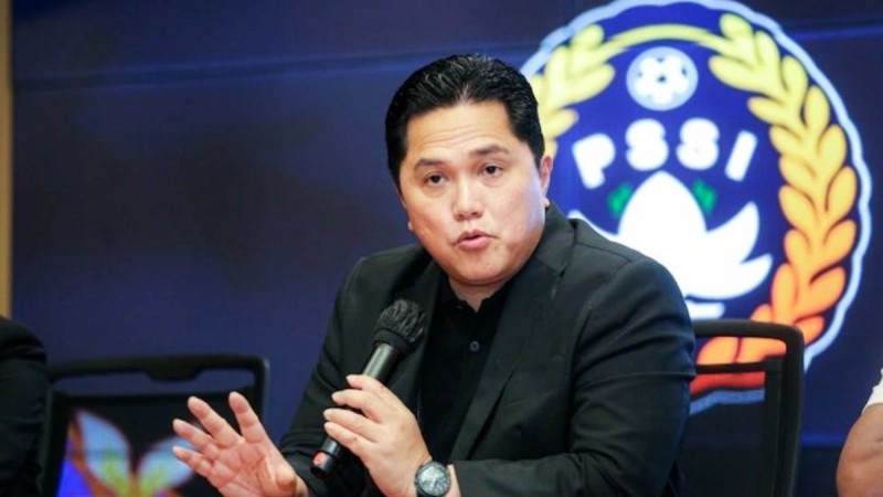 Chủ tịch PSSI Erick Thohir xác nhận Indonesia và Hong Kong sẽ đăng cai FIFA ASEAN Cup 2026. PSSI.