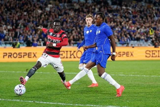 Jamie Gittens ghi bàn cho Chelsea. Ảnh: Sky Sports.