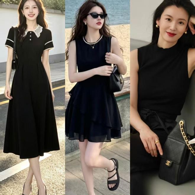Không chỉ phần thân trên, cách lựa chọn độ dài của váy cũng ảnh hưởng đáng kể đến diện mạo tổng thể.

