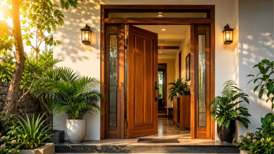 Người xưa nhắc cửa chính cần tránh những lỗi này để rước vận khí vào nhà