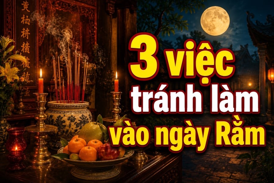 3 việc tránh làm vào ngày Rằm, cầu khấn mấy cũng hỏng