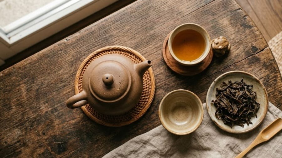 Nước trà để qua đêm có thể dùng để tưới cây, rửa bát.