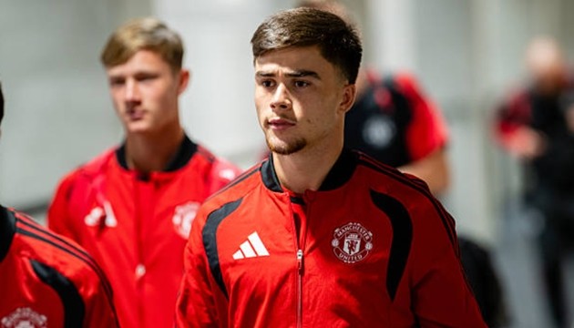 Harry Amass là tài năng trẻ nổi bật của Man United. (Ảnh: Getty Images)