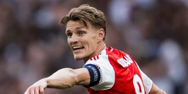 Odegaard là trụ cột tuyến giữa. Ảnh: Getty.