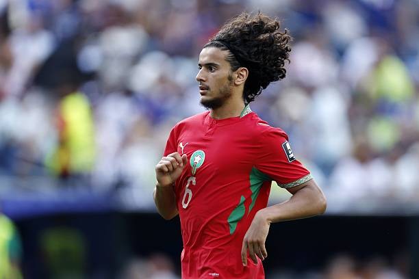 Ayyoub Bouaddi có thể là mảnh ghép phù hợp với Manchester City. Ảnh: Getty Images