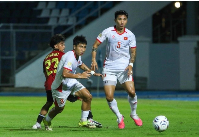 Tuyển Việt Nam sẽ có cuộc chạm trán quan trọng với Singapore tại lượt trận thứ 2 bảng A ASEAN Cup. Ảnh: VFF.