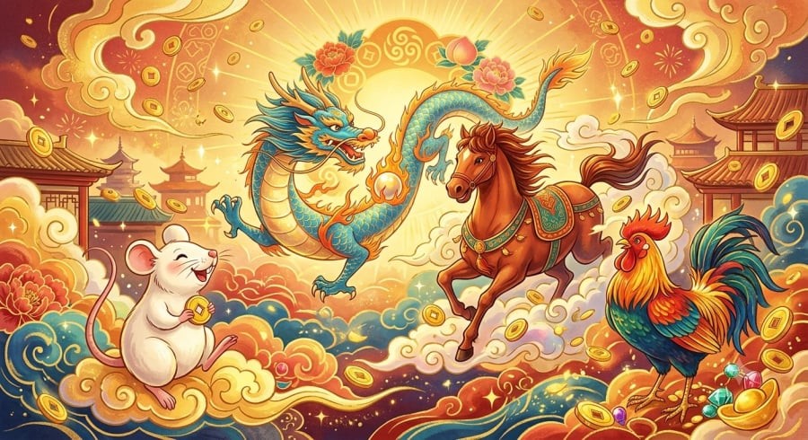 Tuổi Tý, Thìn, Ngọ và Dậu là những con giáp được đánh giá có vận trình khởi sắc, dễ gặp quý nhân và đón nhiều tin vui trong tháng 8.