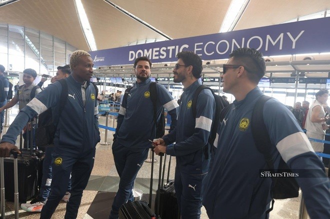 Malaysia đã lên đường sang Thái Lan. Ảnh: NST.