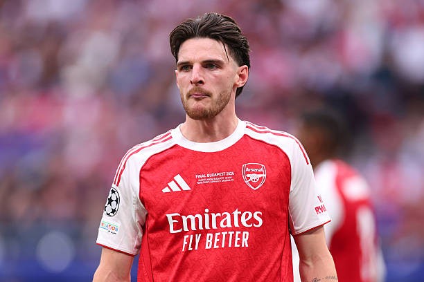 Declan Rice muốn tập trung sớm cùng Arsenal. Ảnh: Getty Images