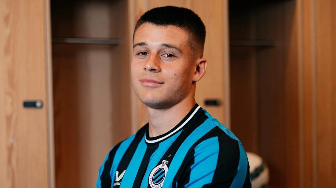 Nicolo Tresoldi có thể là mục tiêu chuyển nhượng hấp dẫn cho Man Utd. Ảnh: Club Brugge FC.