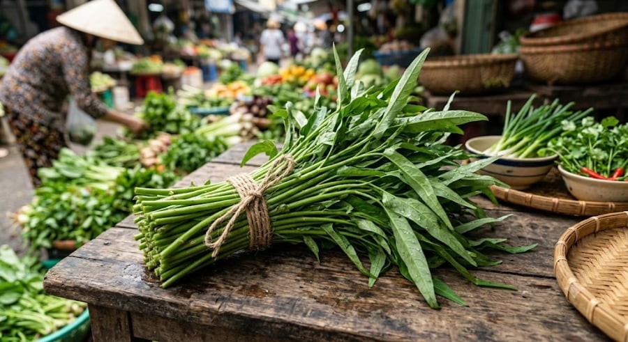 Nhiều người bất ngờ khi biết rau muống lại nằm trong danh sách 