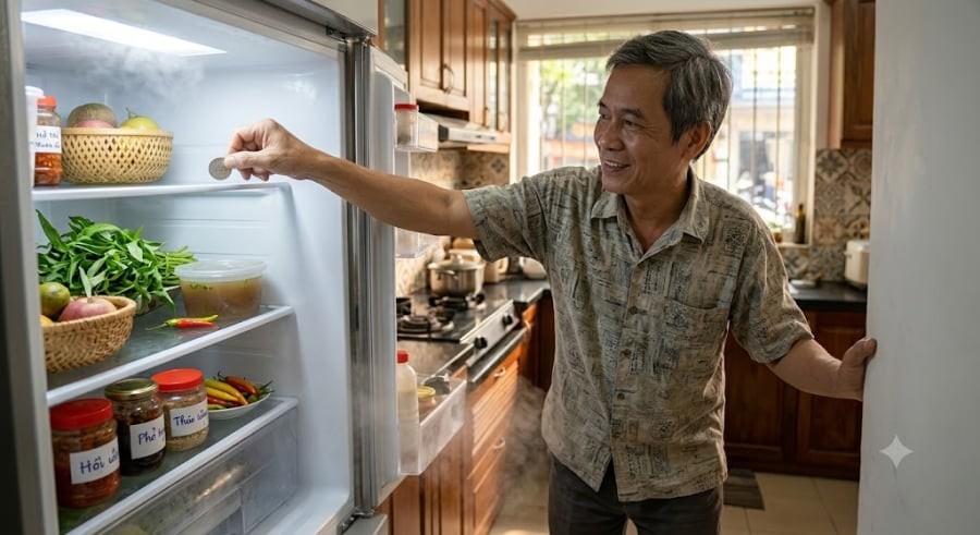 Khi vắng nhà nhiều ngày, sự cố cúp điện đột ngột hoặc hỏng hóc tủ lạnh là điều rất dễ xảy ra.
