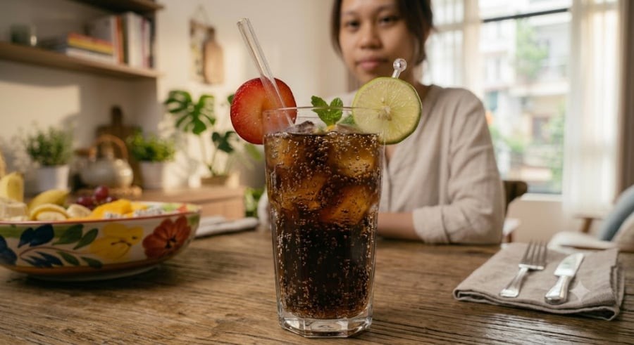 Các loại nước ngọt có ga chứa lượng đường bổ sung rất lớn, làm đường huyết tăng vọt ngay sau khi uống.