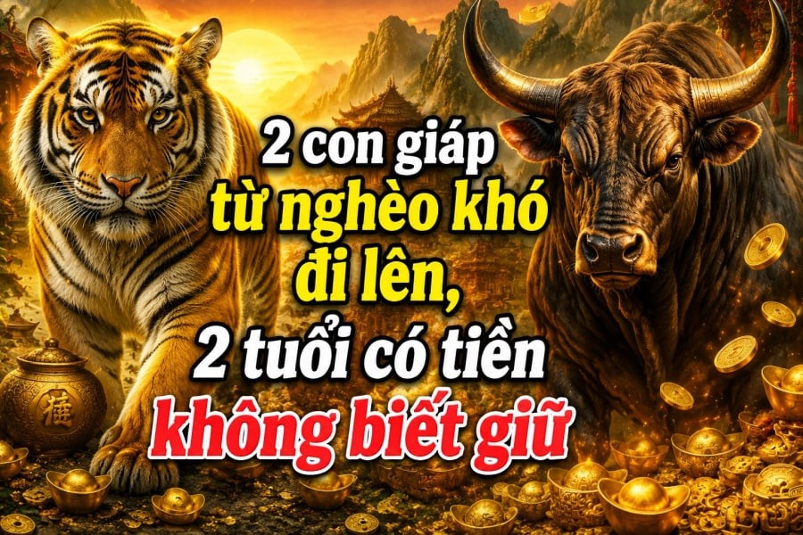 2 con giáp từ nghèo khó đi lên, 2 tuổi có tiền không biết giữ