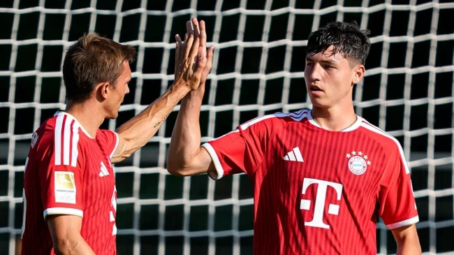 Bayern thắng hủy diệt Rottach-Egern 15-0. Ảnh: Trang chủ Bayern.