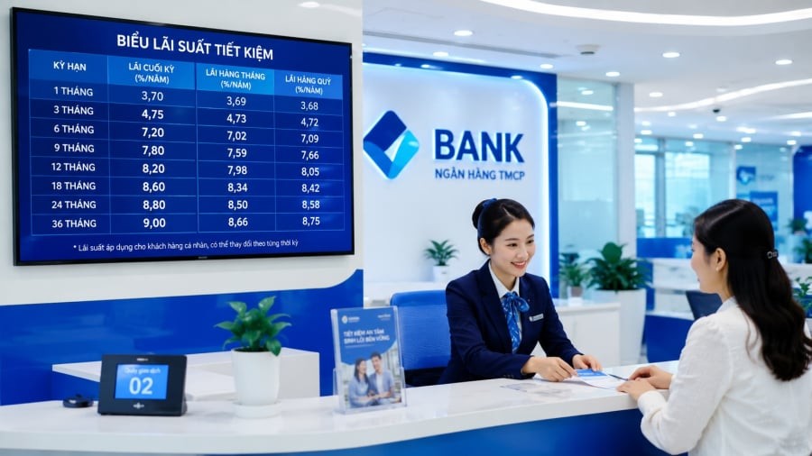Lãi suất tiết kiệm kỳ hạn 6-12 tháng đang được nhiều ngân hàng áp dụng ở mức cạnh tranh.