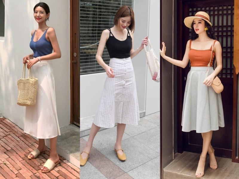Những thiết kế này giúp tôn phần cổ và xương quai xanh, đồng thời tạo cảm giác bờ vai cân đối hơn.
