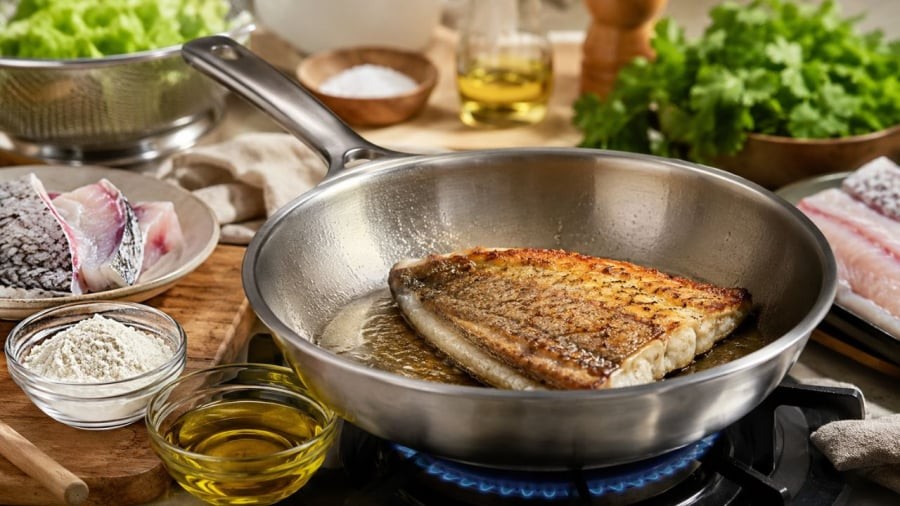 Không cần chảo chống dính, mẹo này rán vẫn mượt