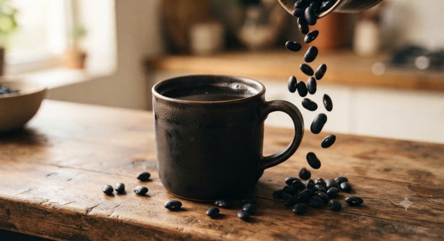 Nước đỗ đen rang tốt cho sức khỏe của bạn 