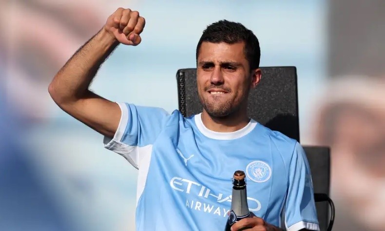Rodri có thể sẽ chia tay Man City để gia nhập Real. Ảnh: Getty Images.