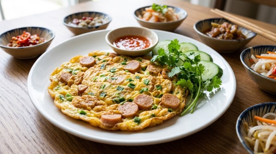 Thực ra, để có đĩa trứng rán phồng tơi, xốp mềm và béo ngậy không khó. 