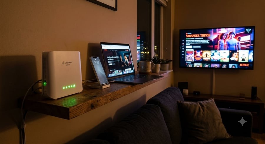 Nhiều gia đình duy trì WiFi hoạt động 24/7 để phục vụ nhu cầu kết nối và các thiết bị thông minh.