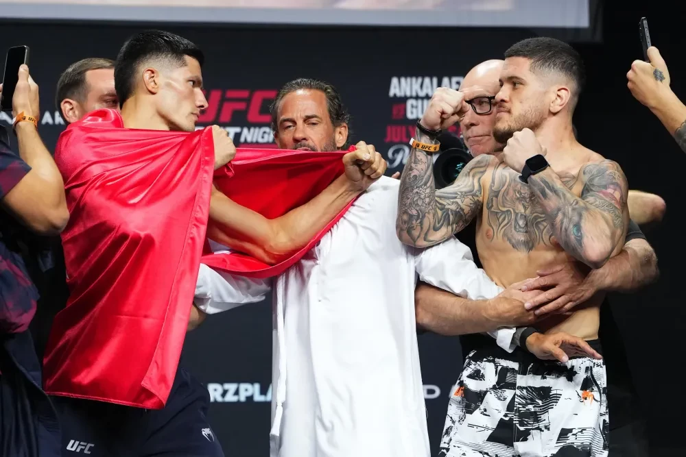 Wellington Turman tại sự kiện UFC