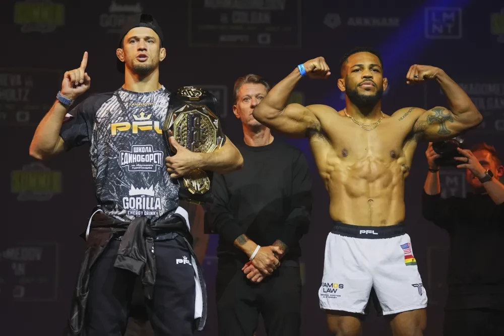 Usman Nurmagomedov và Archie Colgan