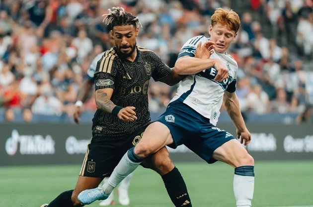 Vancouver Whitecaps cầm hòa LAFC trên sân nhà sau khi bị dẫn trước. Ảnh: LAFC