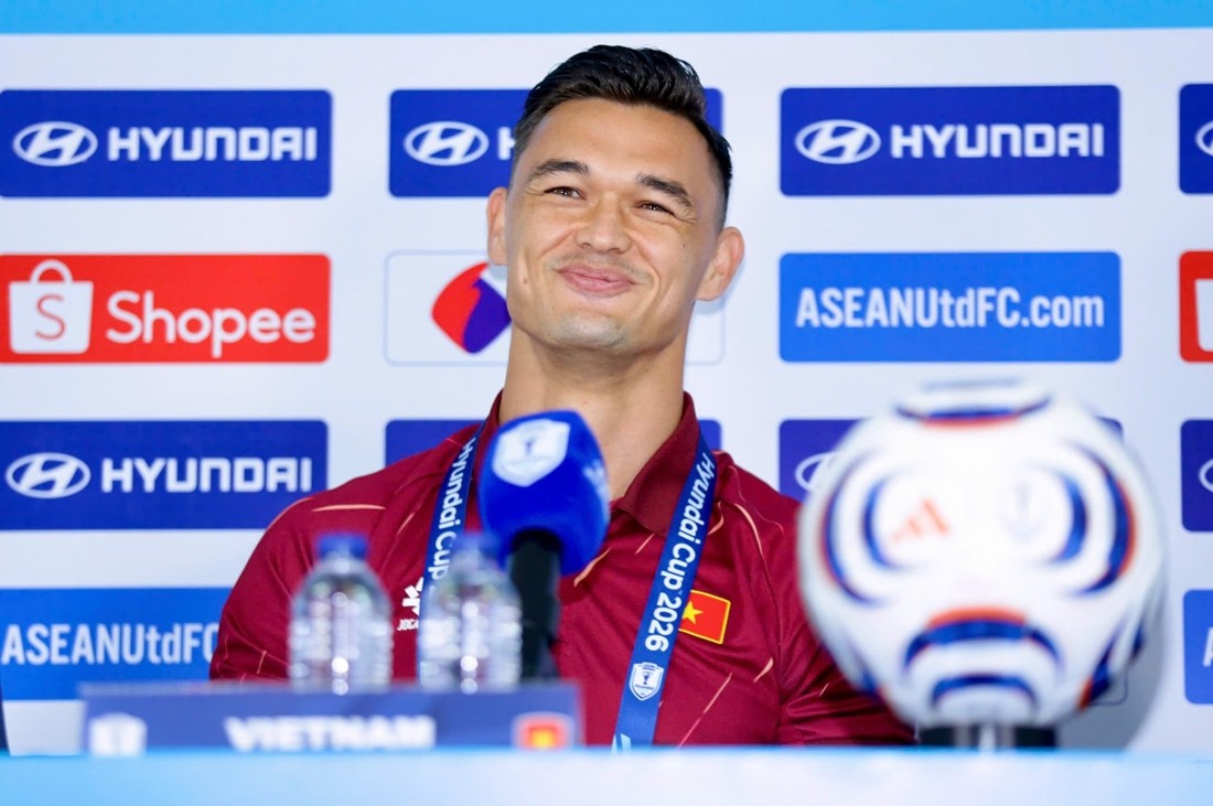 Patrik Lê Giang quyết tâm cùng ĐT Việt Nam giành 3 điểm trước Indonesia. Ảnh: VFF.