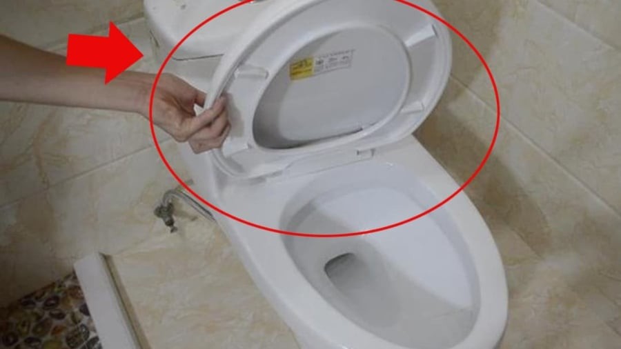 Nên đóng hay mở nắp bồn cầu sau khi đi vệ sinh?