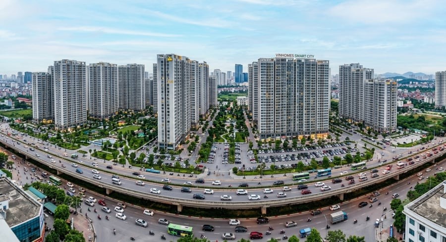 Giá nhiều căn hộ chung cư dọc Vành đai 3 đã giảm nhẹ sau giai đoạn tăng nóng nhưng vẫn ở mức cao.