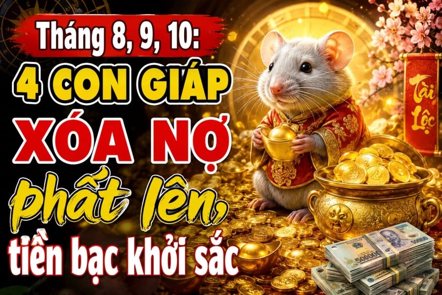 4 tuổi Xóa Nợ - Vươn Mình, từ 3/8 đến 13/8 đại vận tốt lành