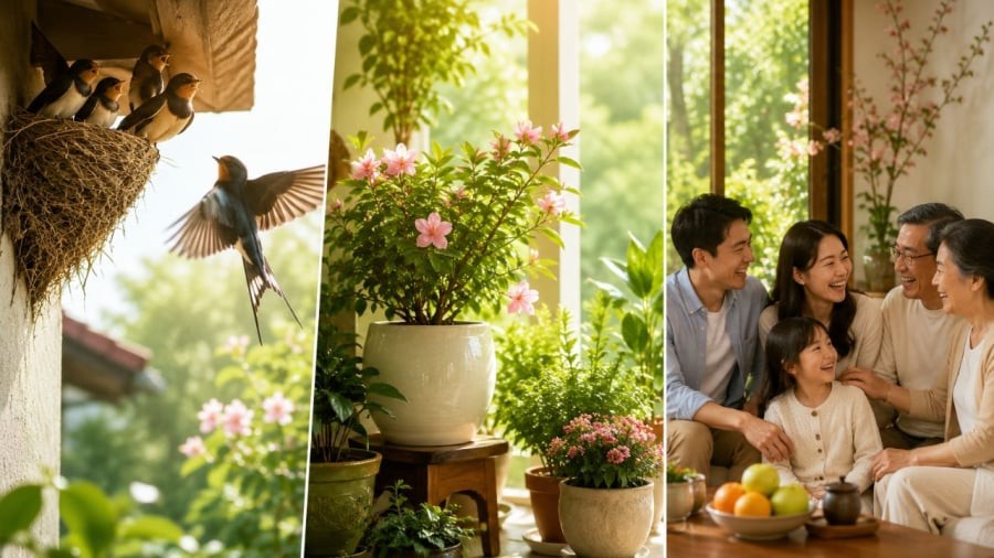 Những dấu hiệu này là điềm báo vận khí đang lên, gia đình thuận lợi