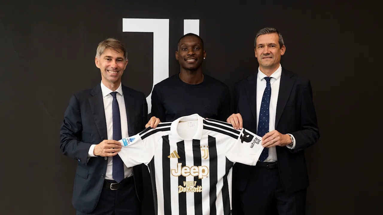 Randal Kolo Muani chính thức trở lại Juventus. Ảnh: Juventus FC.