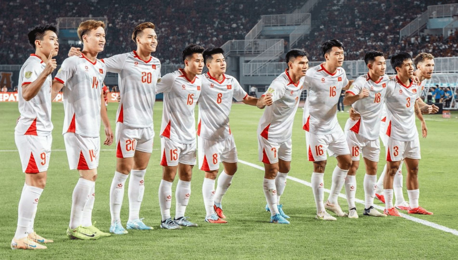 Việt Nam hủy diệt Indonesia ngay trên sân khách. Ảnh: Getty Images. 